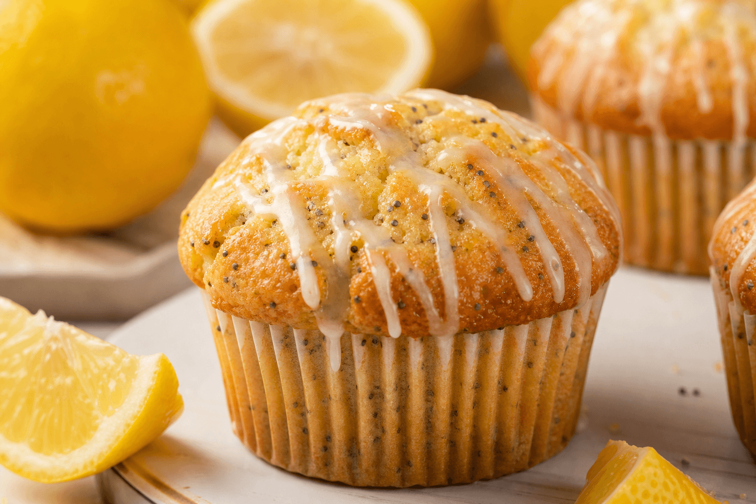 Lemon Poppy Seed Muffin