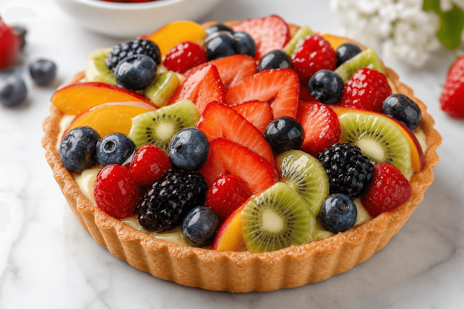 Seasonal Fruit Tart