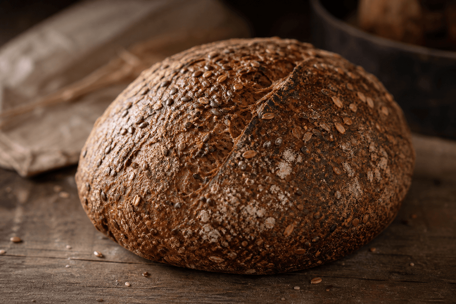 Whole Grain Miche